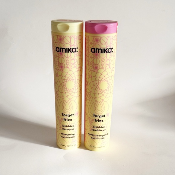 Amika Forget Frizz Anti Frizz Shampoo & Conditioner 275ml/9.2 fl oz - Picture 2 of 5